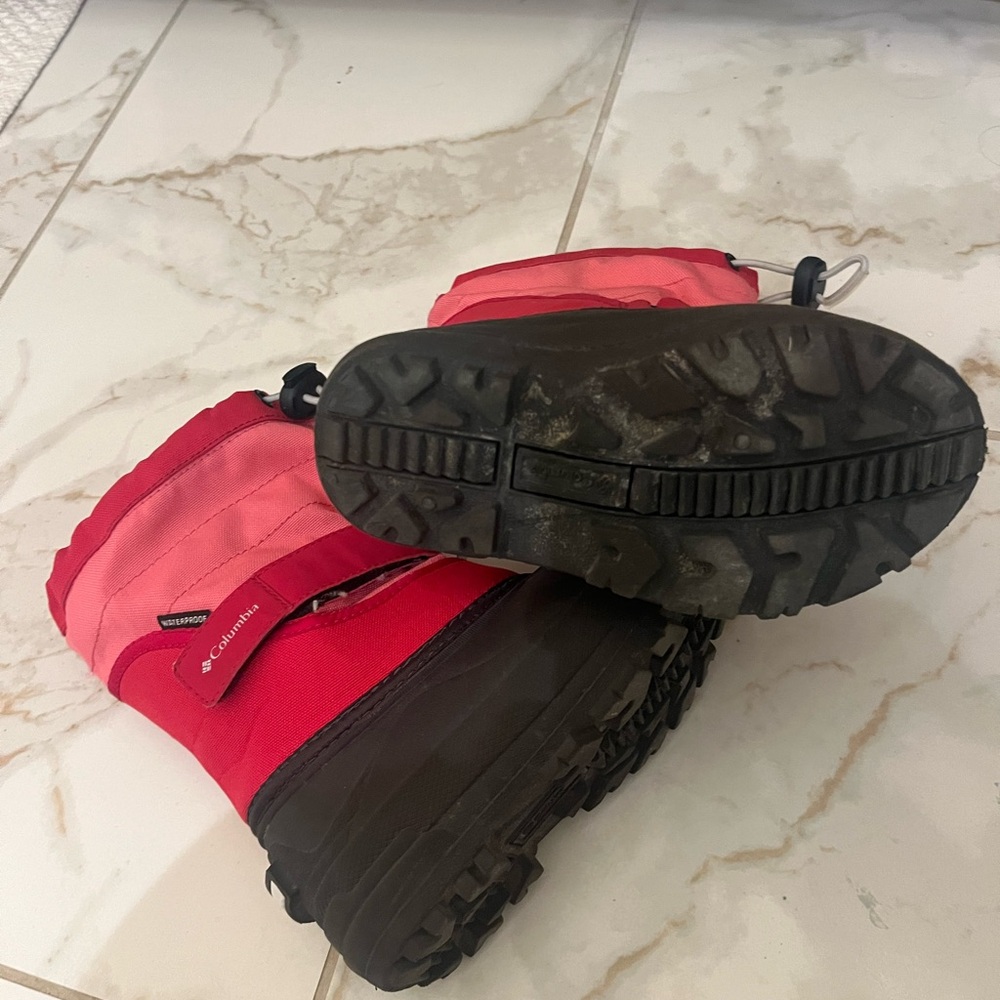 Columbia unisex-child Childrens Powderbug Plus II snow / rain boots / SZ Kids 10 - Picture 5 of 5